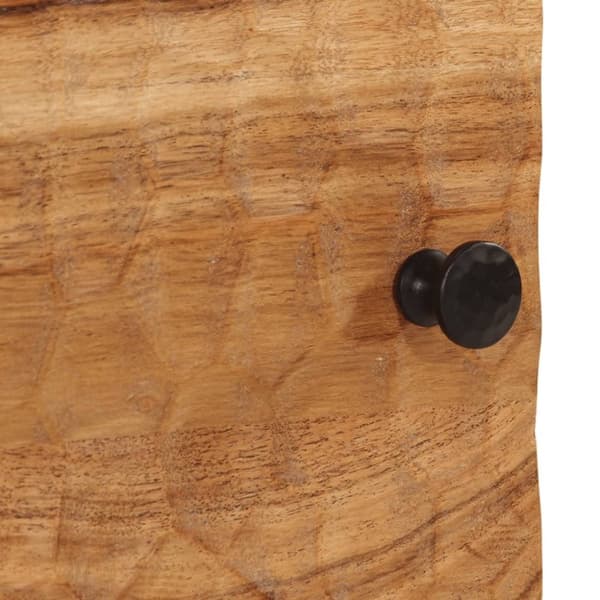 vidaXL Nattbord 2 stk 40x33x46 cm heltre akasie