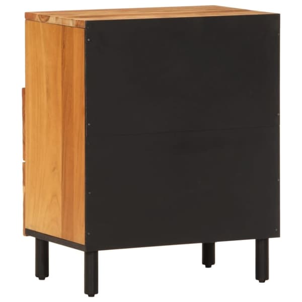 vidaXL Nattbord 50x33x60 cm heltre akasie