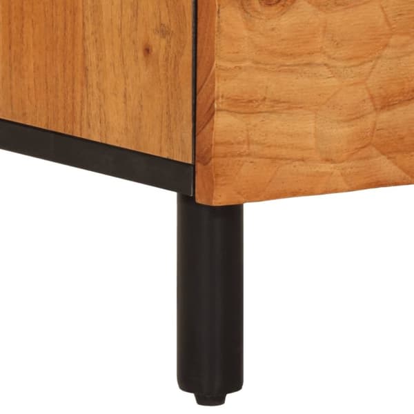 vidaXL Nattbord 50x33x60 cm heltre akasie