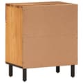 Miniatyrbilde 6 av 11: vidaXL Nattbord 50x33x60 cm heltre akasie