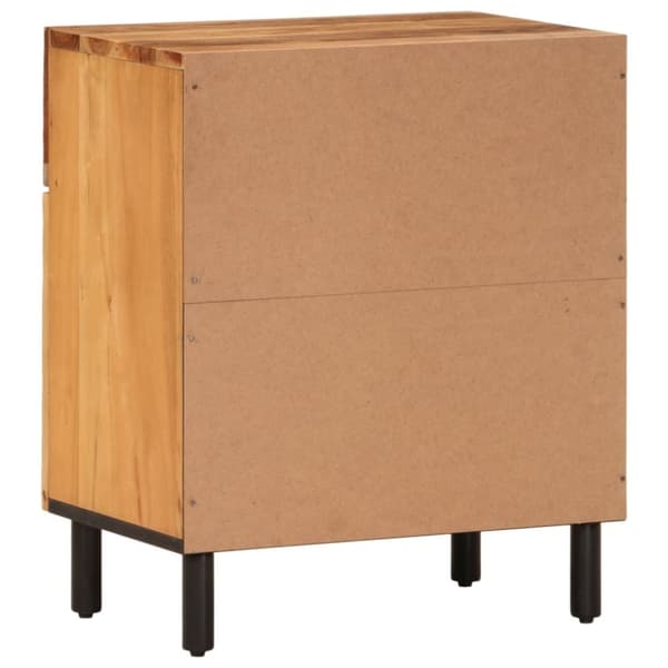 vidaXL Nattbord 50x33x60 cm heltre akasie