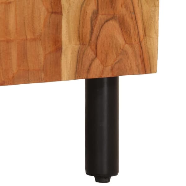 vidaXL Nattbord 50x33x60 cm heltre akasie