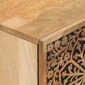 Miniatyrbilde 9 av 11: vidaXL Nattbord 2 stk 40x33x46 cm heltre mango