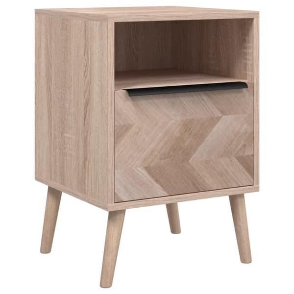 vidaXL Finori Finori sengebord Lusk 61A 38,5x38,5x57 cm sonoma-eg
