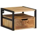 Miniatyrbilde 11 av 11: vidaXL Vegghengt nattbord 35x35x25 cm heltre akasie