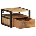 Miniatyrbilde 1 av 11: vidaXL Vegghengt nattbord 35x35x25 cm heltre akasie