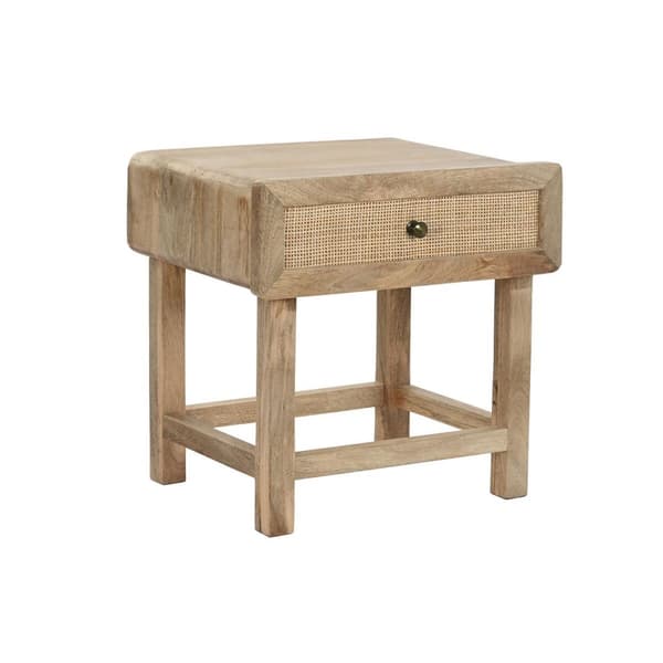 Natbord DKD Home Decor Brun Natur Mangotræ 50 x 40 x 50 cm