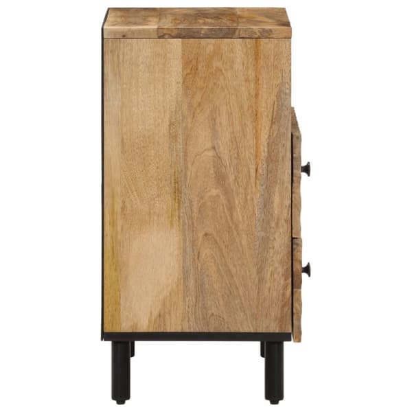 vidaXL Nattbord 50x33x60 cm heltre mango