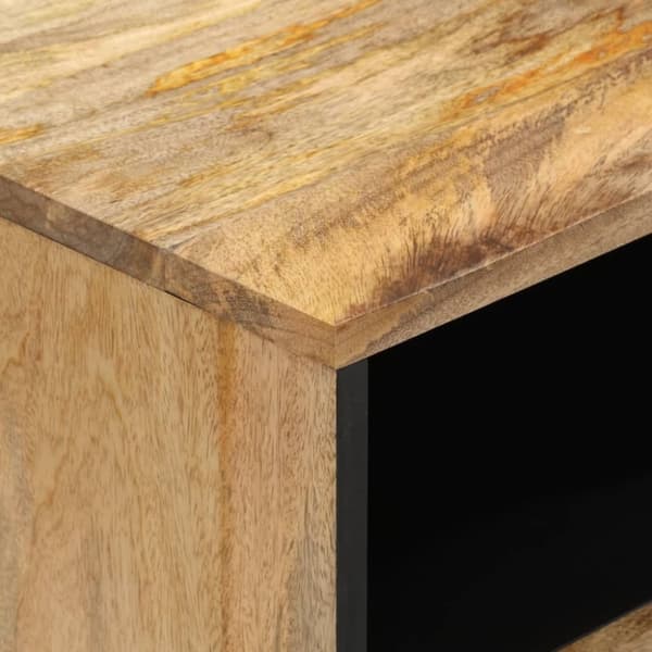 vidaXL Nattbord 50x33x60 cm heltre mango