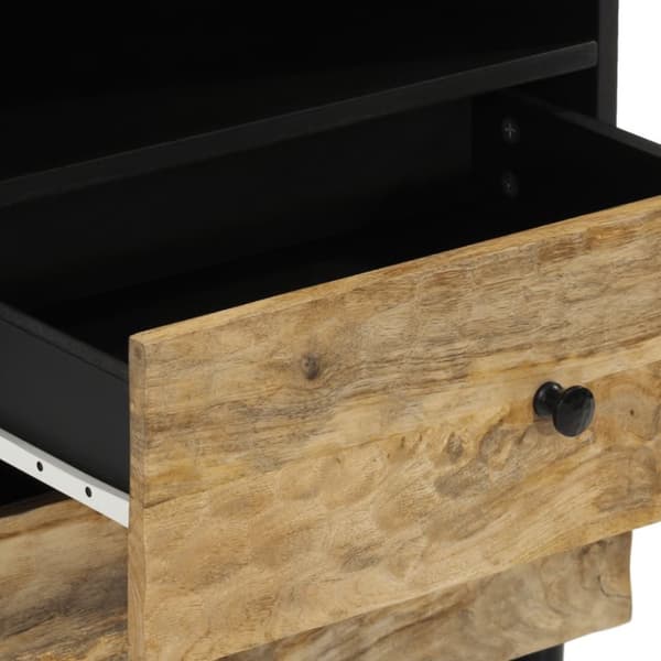 vidaXL Nattbord 50x33x60 cm heltre mango