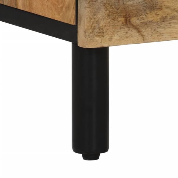 vidaXL Nattbord 50x33x60 cm heltre mango