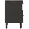 Miniatyrbilde 4 av 10: vidaXL Nattbord svart 40x33x46 cm heltre mango