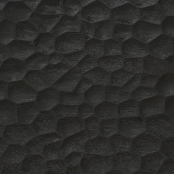 vidaXL Yöpöytä musta 40x33x46 cm täysi mangopuu