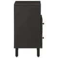Miniatyrbilde 4 av 10: vidaXL Nattbord svart 50x33x60 cm heltre mango