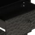 Miniatyrbillede 7 af 10: vidaXL sengebord 50x33x60 cm massivt mangotræ sort