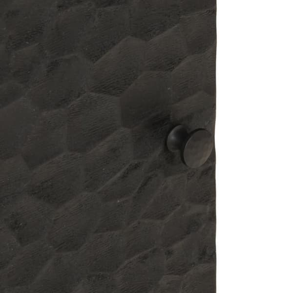 vidaXL sengeborde 2 stk. 40x33x46 cm massivt mangotræ sort