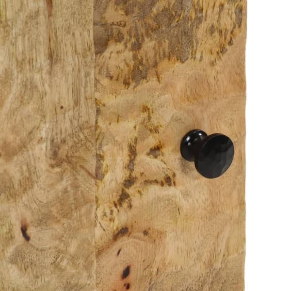 vidaXL sengebord 50x33x60 cm massivt mangotræ