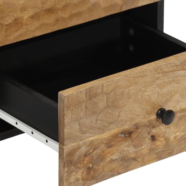 vidaXL Nattbord 2 stk 40x33x46 cm heltre mango