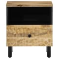 Miniatyrbilde 4 av 10: vidaXL Nattbord 2 stk 40x33x46 cm heltre mango