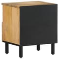 Miniatyrbilde 6 av 10: vidaXL Nattbord 2 stk 40x33x46 cm heltre mango