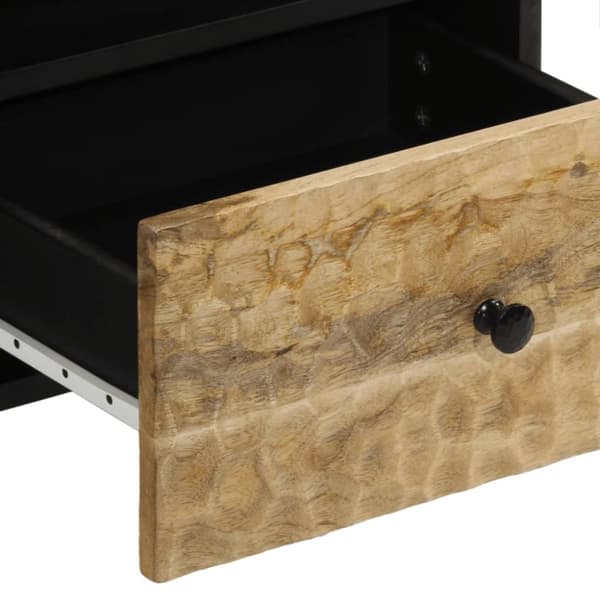 vidaXL Nattbord 2 stk 40x33x46 cm heltre mango