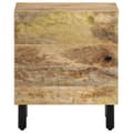 Miniatyrbilde 3 av 10: vidaXL Nattbord 40x33x46 cm heltre mango