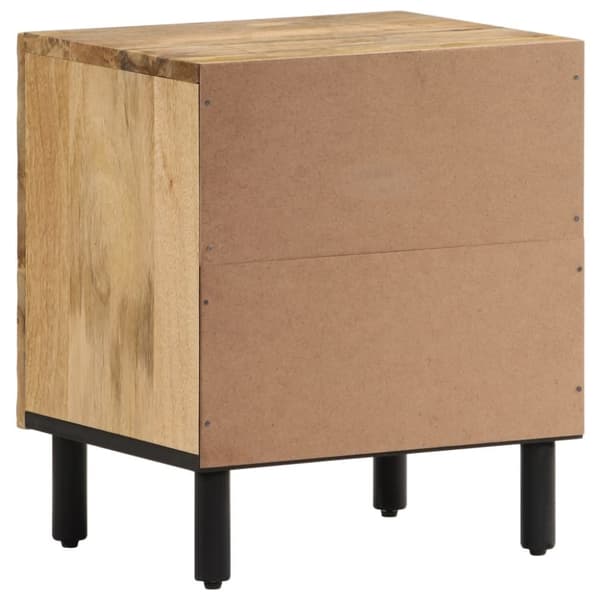 vidaXL Nattbord 40x33x46 cm heltre mango