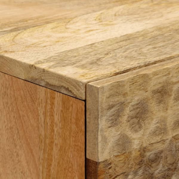 vidaXL Nattbord 40x33x46 cm heltre mango