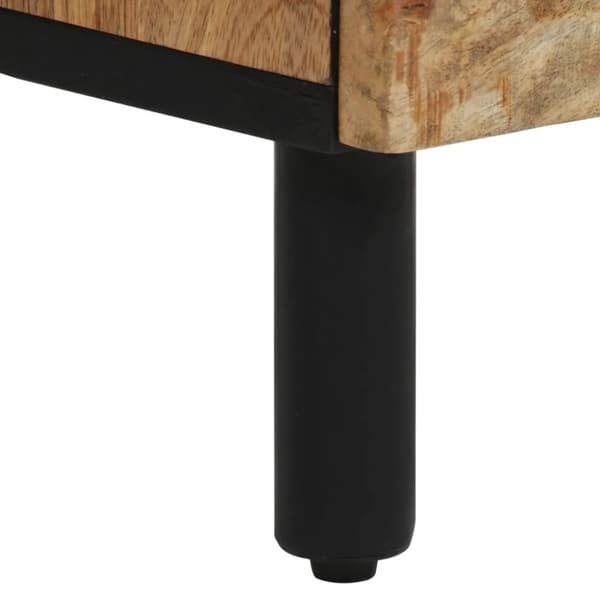 vidaXL Nattbord 40x33x46 cm heltre mango