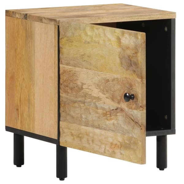 vidaXL Nattbord 40x33x46 cm heltre mango