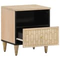 Miniatyrbilde 2 av 10: vidaXL Nattbord 40x33x46 cm heltre mango