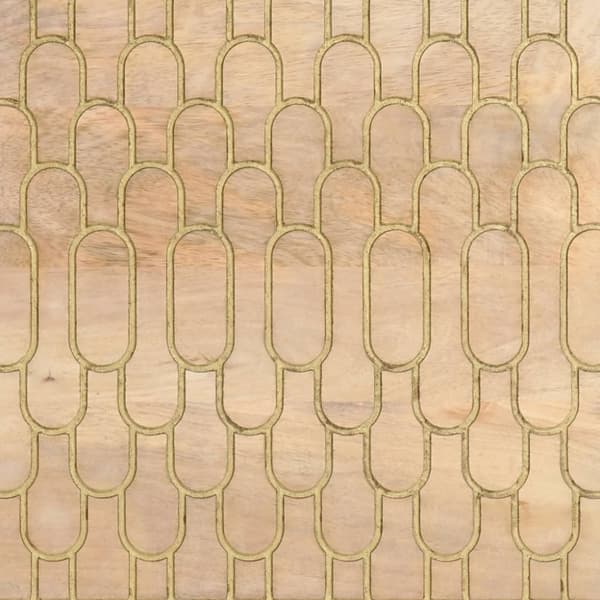 vidaXL sengebord 40x33x46 cm massivt mangotræ