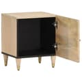 Miniatyrbilde 3 av 10: vidaXL Nattbord 2 stk 40x33x46 cm heltre mango