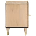 Miniatyrbilde 5 av 10: vidaXL Nattbord 2 stk 40x33x46 cm heltre mango
