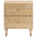 Miniatyrbilde 3 av 10: vidaXL Nattbord 40x33x46 cm heltre mango