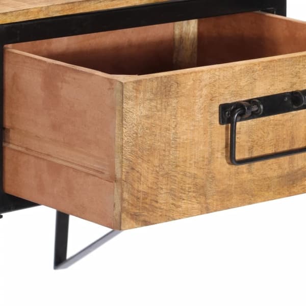 vidaXL Nattbord 40x35x40 cm heltre mango