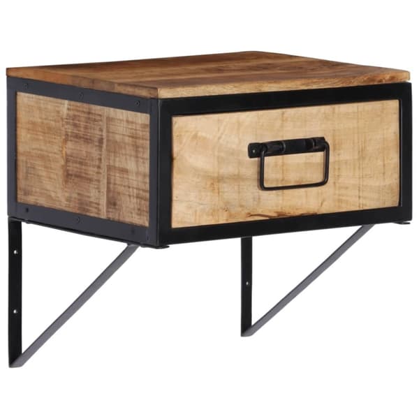 vidaXL Nattbord 40x35x40 cm heltre mango