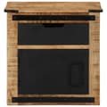Miniatyrbilde 3 av 10: vidaXL Nattbord 45x40x45 cm heltre mango