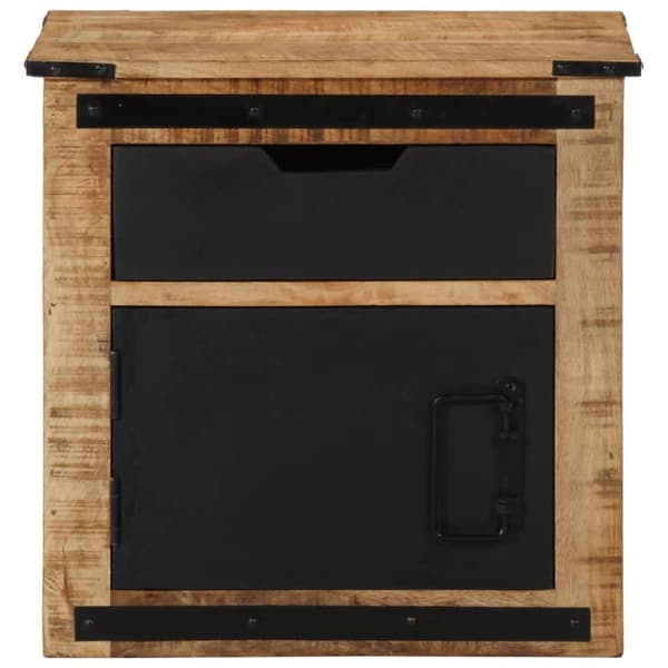 vidaXL Nattbord 45x40x45 cm heltre mango