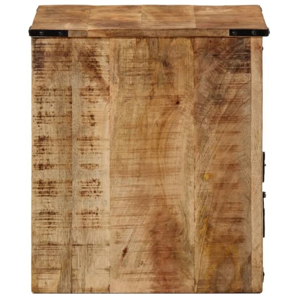 vidaXL Nattbord 45x40x45 cm heltre mango