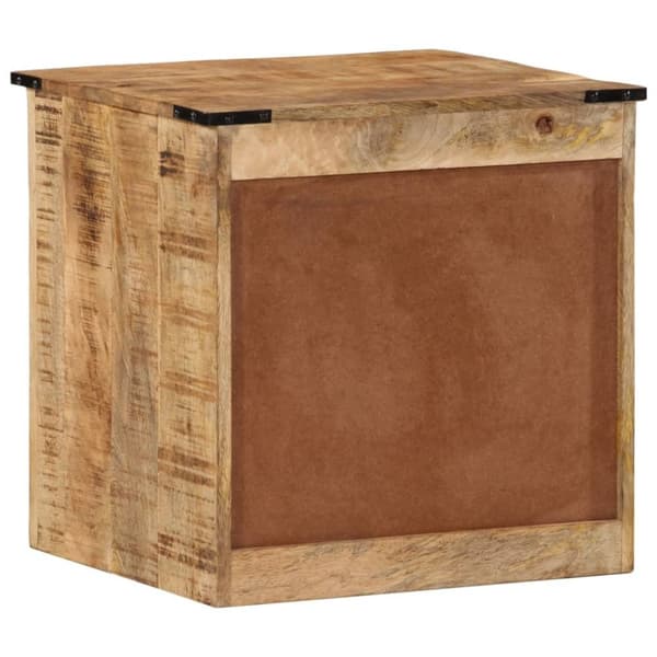 vidaXL Nattbord 45x40x45 cm heltre mango