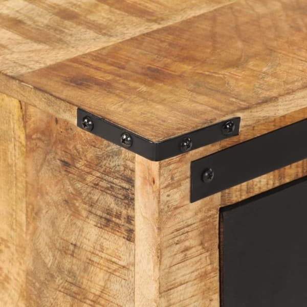 vidaXL Nattbord 45x40x45 cm heltre mango