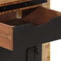 Miniatyrbilde 7 av 10: vidaXL Nattbord 45x40x45 cm heltre mango
