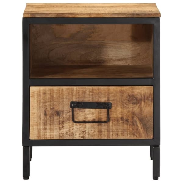 vidaXL Nattbord 40x35x50 heltre mango