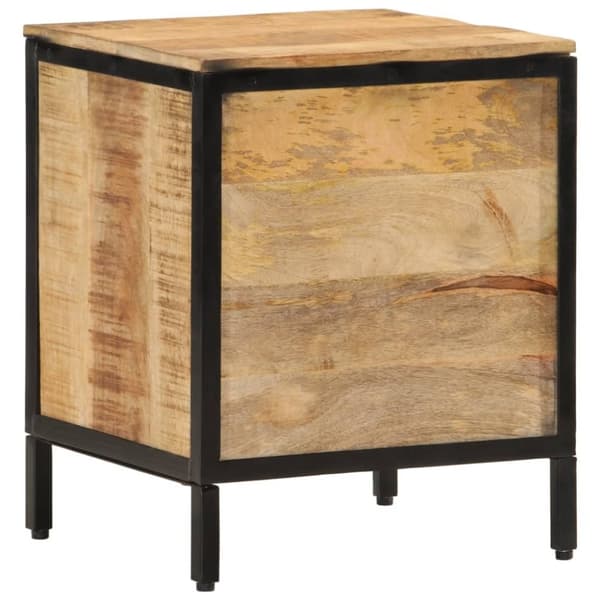 vidaXL Nattbord 40x35x50 heltre mango