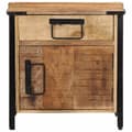 Miniatyrbilde 3 av 10: vidaXL Nattbord 40x30x42 cm heltre mango