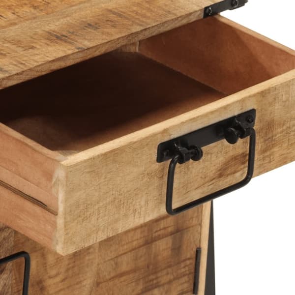 vidaXL Nattbord 40x30x42 cm heltre mango