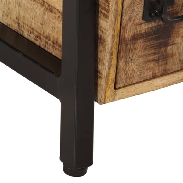 vidaXL Nattbord 40x30x42 cm heltre mango