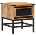 Miniatyrbilde 1 av 9: vidaXL Nattbord 40x40x45 cm heltre mango