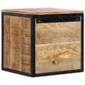Miniatyrbilde 5 av 10: vidaXL Nattbord 40x35x40 cm heltre mango